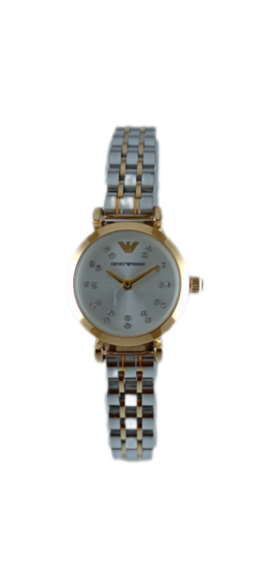 آرمانی ظریف فانتزی زنانه دورنگ طلایی