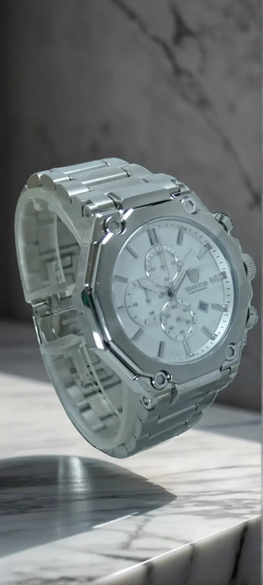 ساعت مردانه سناتور 1057 کورنو بند فلز کامل استیل