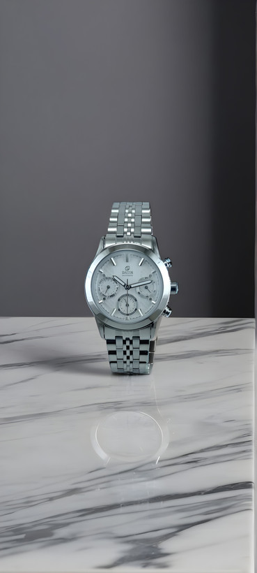 ساعت اسپرت سه موتوره داتیس صفحه سفید