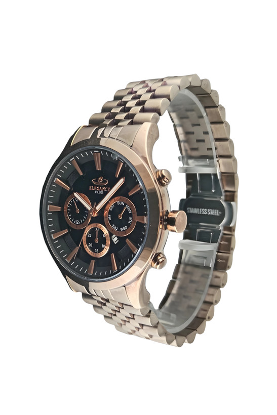 ساعت مچی طرح سه موتوره الگانس با ظاهری لوکس و به روز