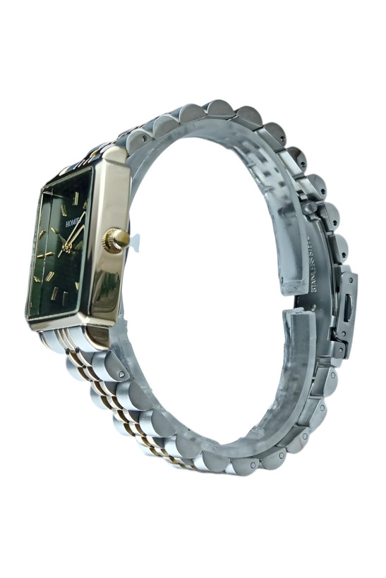 ساعت مچی چهارگوش زنانه هومیس با موتور ژاپن و یکسال گارانتی