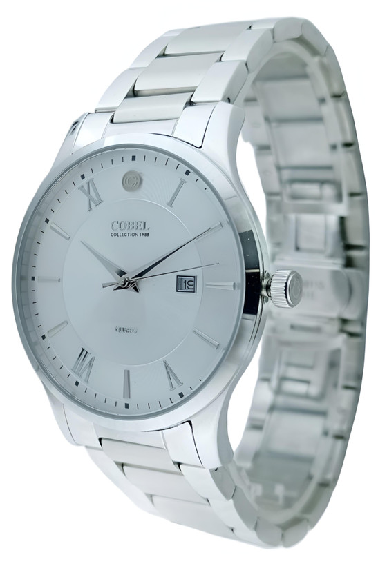 ساعت ست کوبل با قفل پروانه ای و موتور تاریخدار