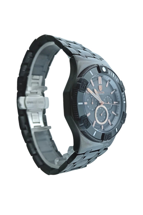 ساعت مردانه senator با موتور کورنوگراف ژاپنی و ضد آب و گارانتی یکساله