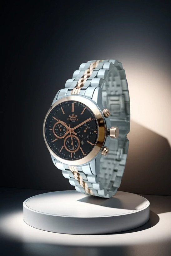 ساعت مچی زنانه elegance plus با موتور ژاپن و ضد آب در حد شستشو دست و ظاهر لوکس