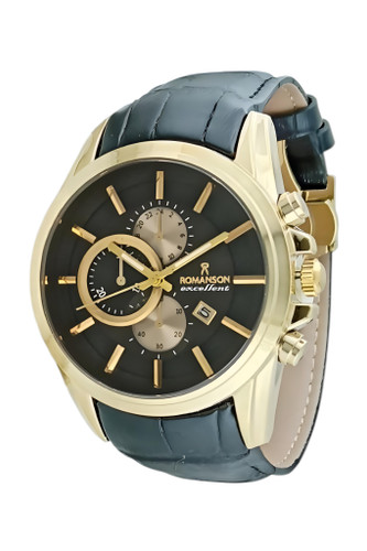 ساعت مچی طرح سه زمانه رومانسون با موتور ژاپن و قفل پروانه ای