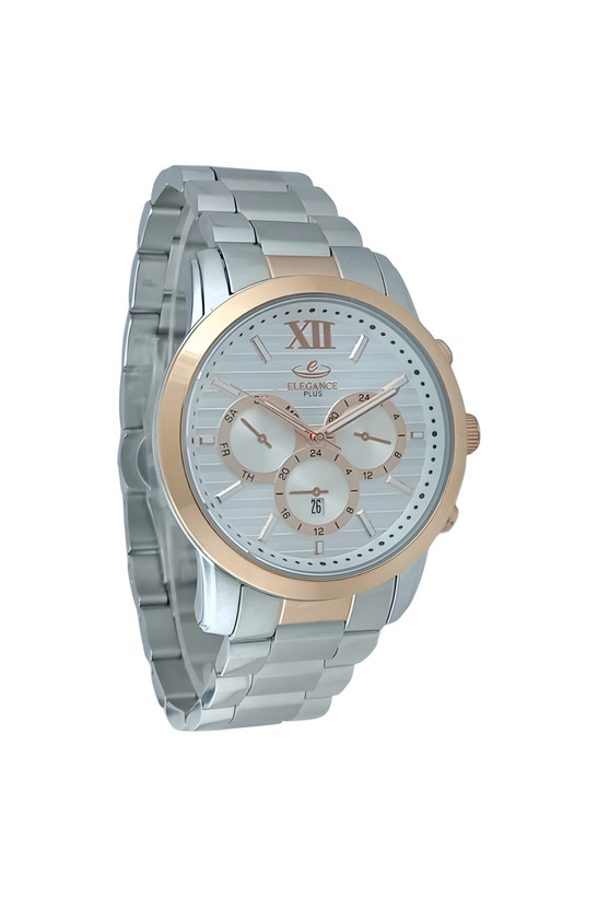 ساعت مچی مردانه الگانس پلاس با موتور ژاپن و ضد آب در حد شستشو دست و کیفیت بالا با ظاهر لوکس و مدرن