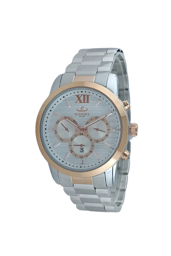 ساعت اسپرت مردانه الگانس با بند فلزی و صفحه روشن