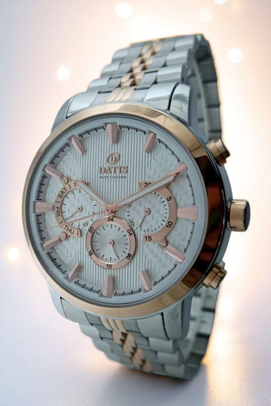 ساعت مچی زنانه و مردانه فول تایم داتیس با کیفیت عالی و دوام بالا و ظاهر لوکس و جدید