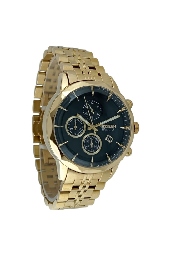 ساعت مردانه اسپرت بند فلزی سیتیزن با موتور ژاپن و ضد آب در حد نم