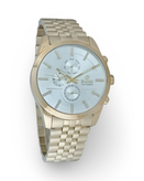 ساعت مردانه اسپرت داتیس با ظاهر شیک و جذاب و بند رولکسی طلایی