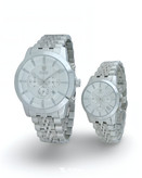 ساعت مچی زنانه و مردانه سناتور با قاب و بند کامل استیل و موتور ژاپن