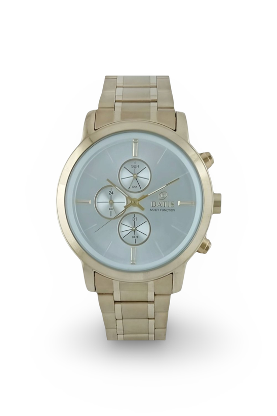 ساعت مردانه سه موتوره داتیس با موتور ژاپن و ضد آب در حد شستشو دست و رنگ ثابت