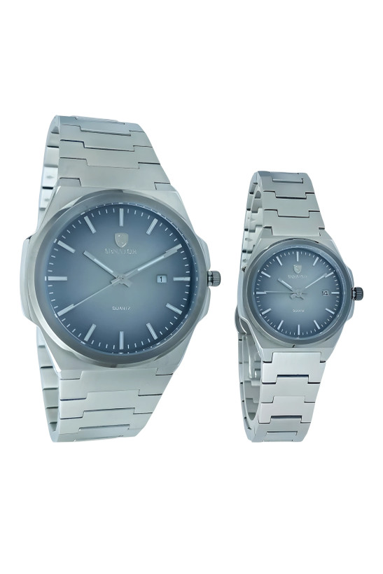 ست ساعت مچی سناتور اصل با بدنه کامل استیل و رنگ ثابت،ضد حساسیت