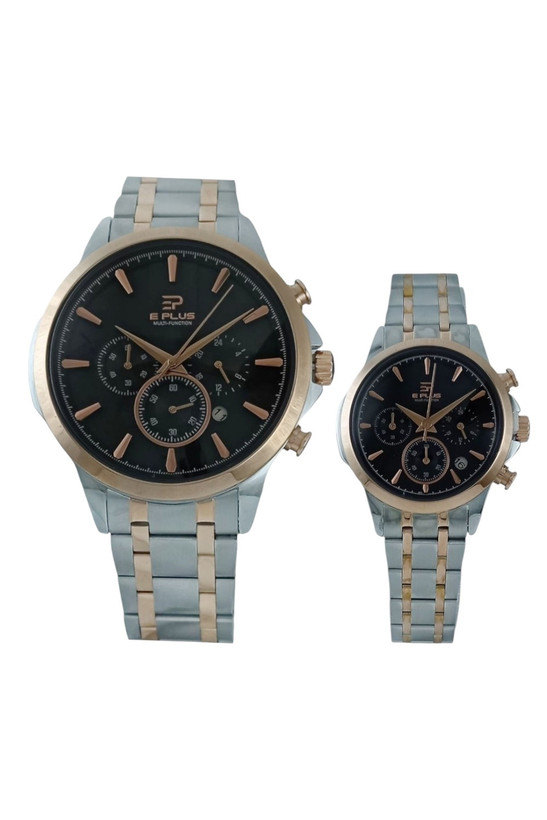 ساعت مچی ست الگانس پلاس با موتور سه زمانه کورنوگراف و ضد آب در حد شستشو دست