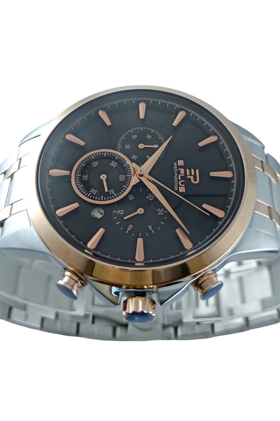 ساعت مردانه و زنانه الگانس پلاس ،رنگ ثابت ،ضد آب ،سه زمانه،گارانتی یکساله،