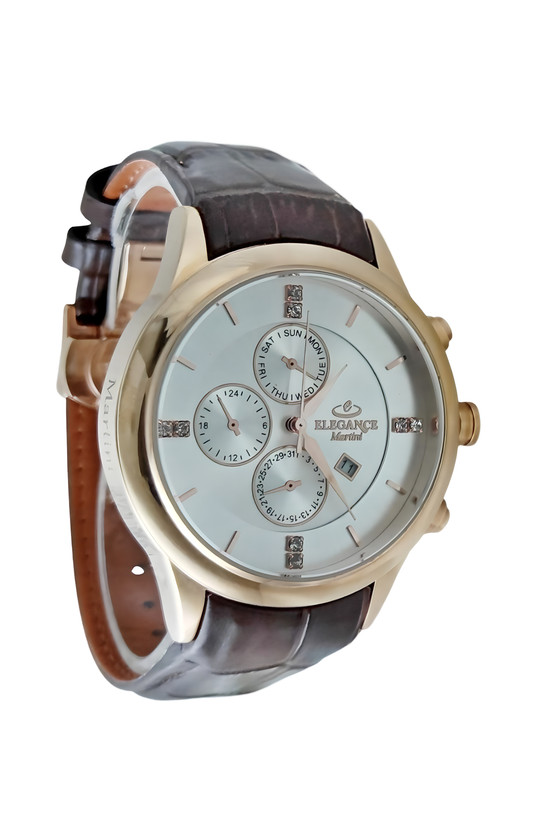 ساعت شیک مردانه اسپرت طرح سه موتوره با موتور ژاپن