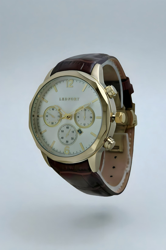 خرید ساعت اسپرت مردانه لدفورت موتور ژاپن تاریخ دار از rosetime.ir