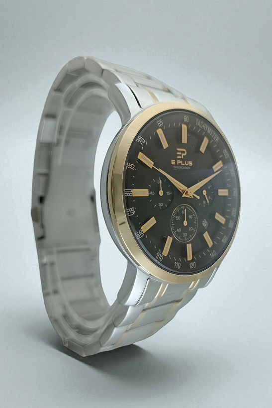 ساعت مچی مردانه سه موتوره الگانس ،ضد آب و دوام رنگ بالا و گارانتی