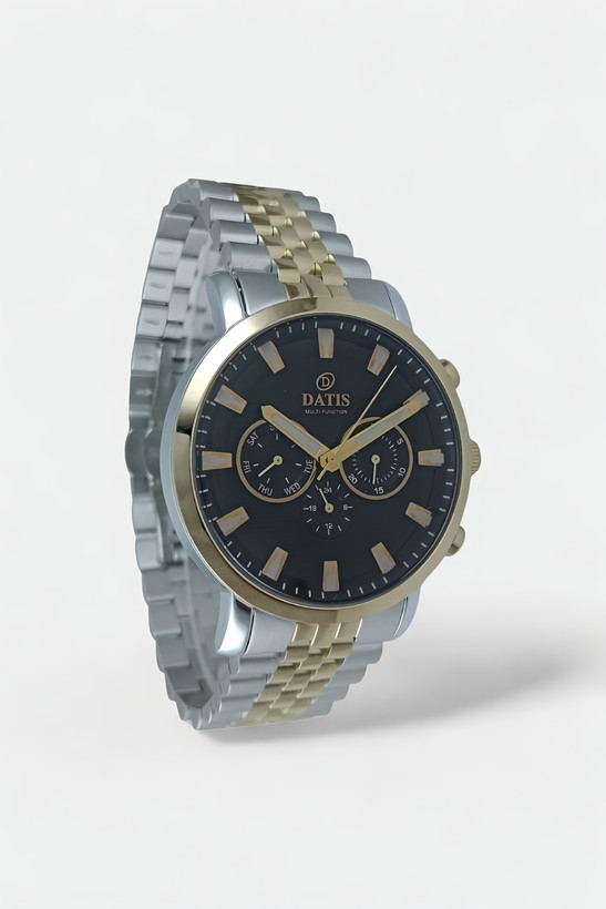 ساعت مردانه داتیس با موتور سه زمانه فعال ژاپن و گارانتی یکساله
