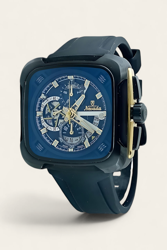ساعت مچی مردانه نوادا اورجینال،سه موتوره فعال با بند رابر