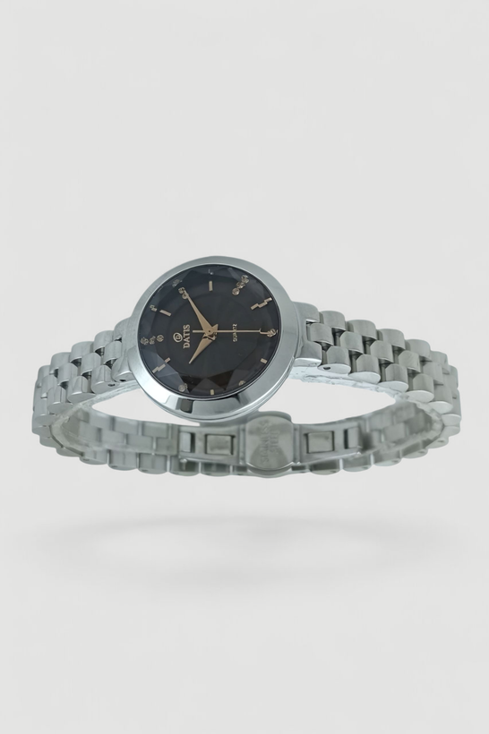 ساعت زنانه داتیس با موتور ژاپن و رنگ ثابت ، همراه با یکسال گارانتی