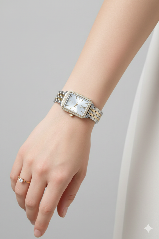 ساعت زنانه داتیس با ظاهر شیک و به روز و گارانتی یکساله