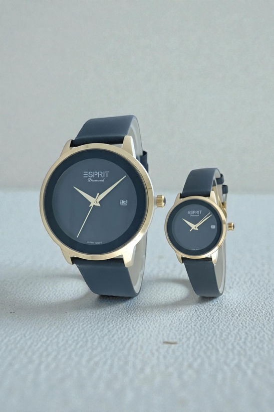 ست کلاسیک بند چرم اسپریت با موتور ژاپن و ضد آب و گارانتی