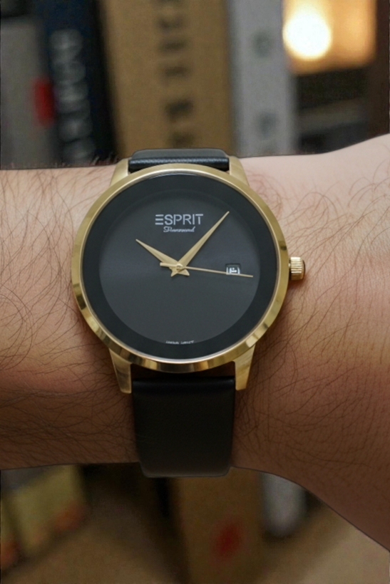 ساعت مچی مردانه اسپریت با صفحه ساده مهندسی بدون نشانگر