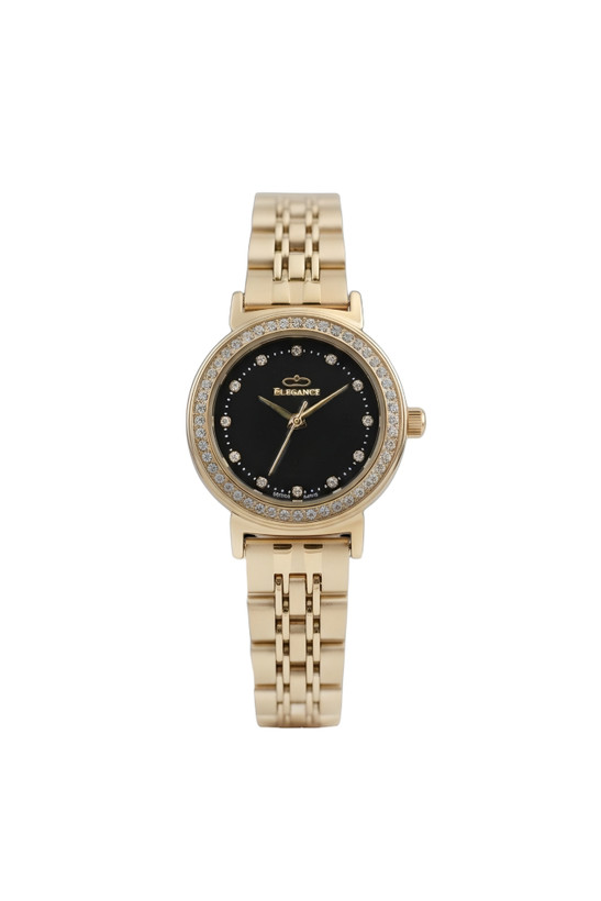 ساعت بند فلزی زنانه با کیفیت بالا | موتور ژاپن،رنگ ثابت،ضد آب