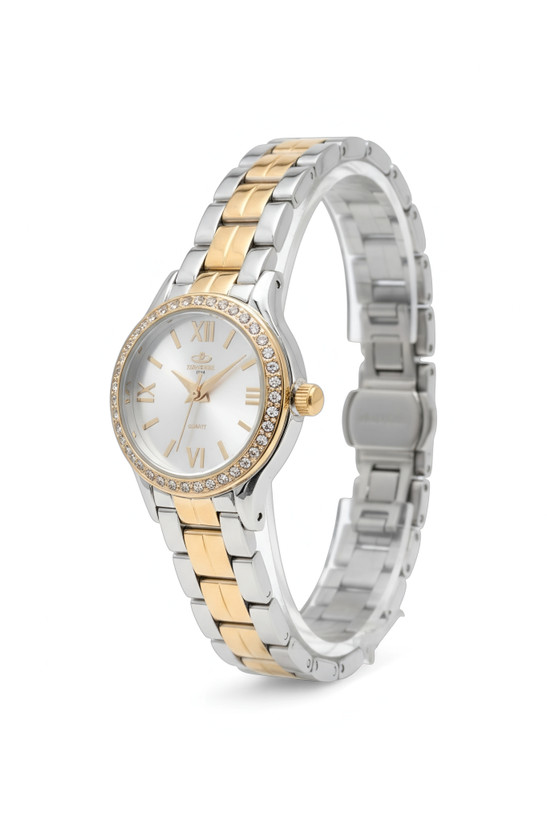 ساعت نگین دار زنانه الگانس با موتور ژاپن و ضد آب