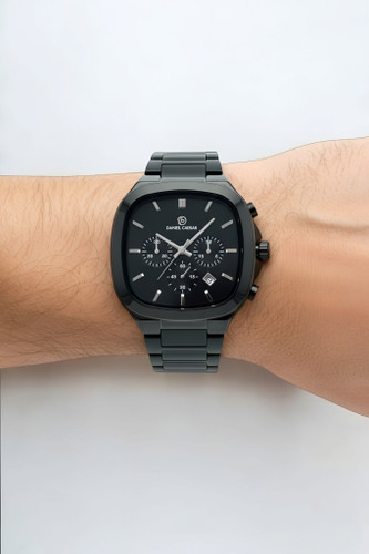ساعت مچی مردانه چهارگوش دنیل سزار با کیفیت خوب و قیمت رقابتی