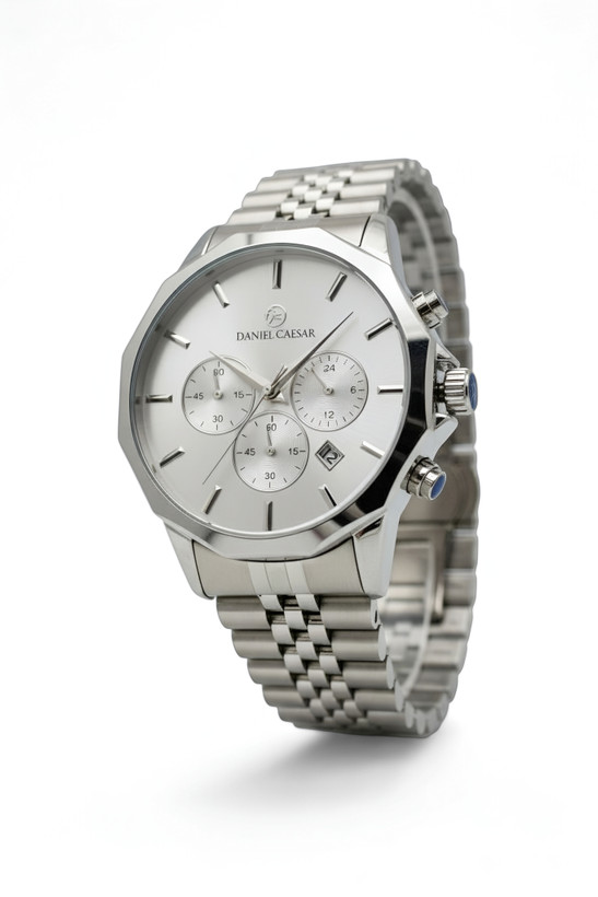 ساعت اسپرت و شیک مردانه دنیل سزار با سه موتور فعال و رنگ ثابت و ضد آب.بهمراه گارانتی