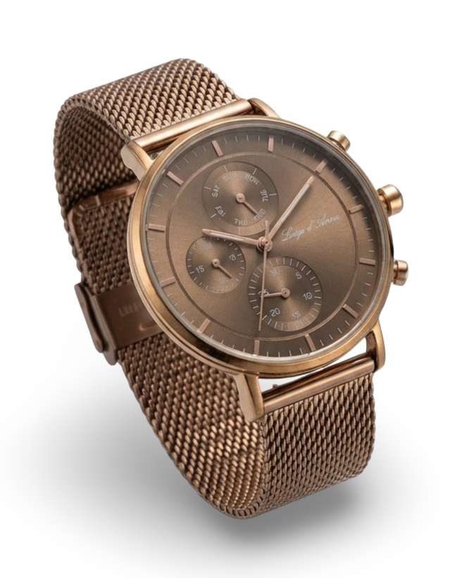 ساعت مردانه موتور ژاپن و ضد آب ال دی ای با قیمت حراجی