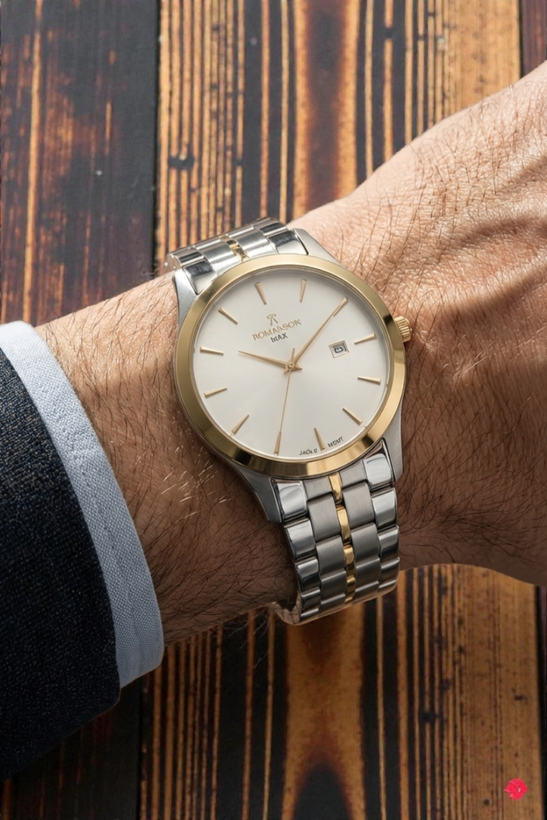 ساعت مردانه رومانسون مناسب استایل کلاسیک و استفاده روزمره