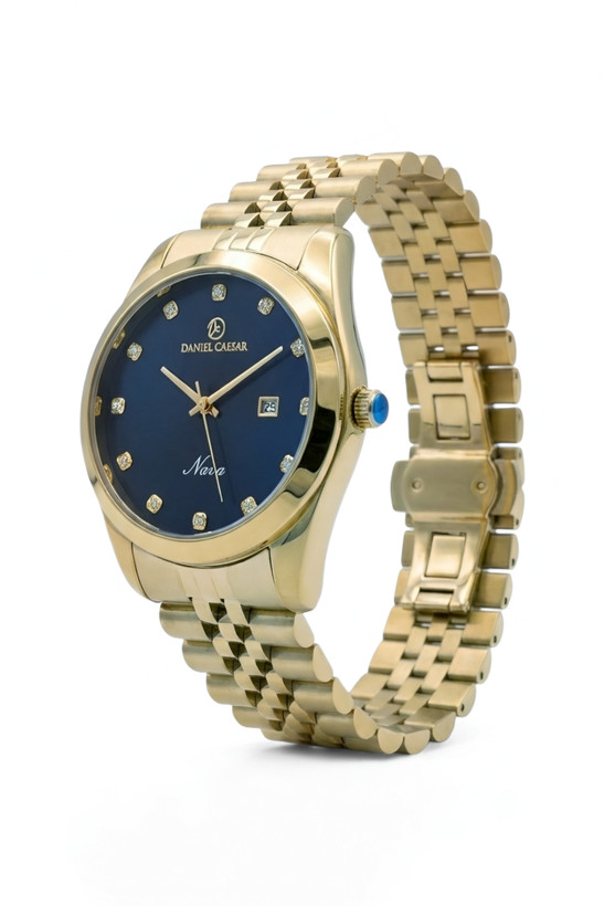 ساعت مردانه کلاسیک دنیل سزار با موتور ژاپن و ضد آب ،به همراه گارانتی