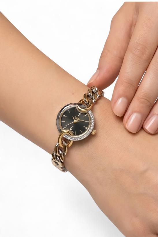 ساعت زنانه بند فلزی سیتیزن مارتینی با دوام رنگ بالا و موتور ژاپن