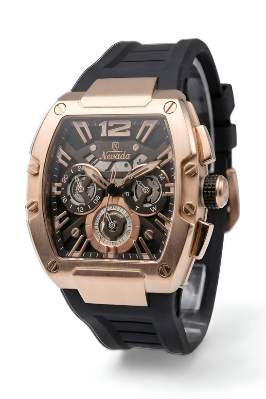 ساعت نوادا مردانه اسپرت ،سه موتوره ،ضد آب ،رنگ ثابت