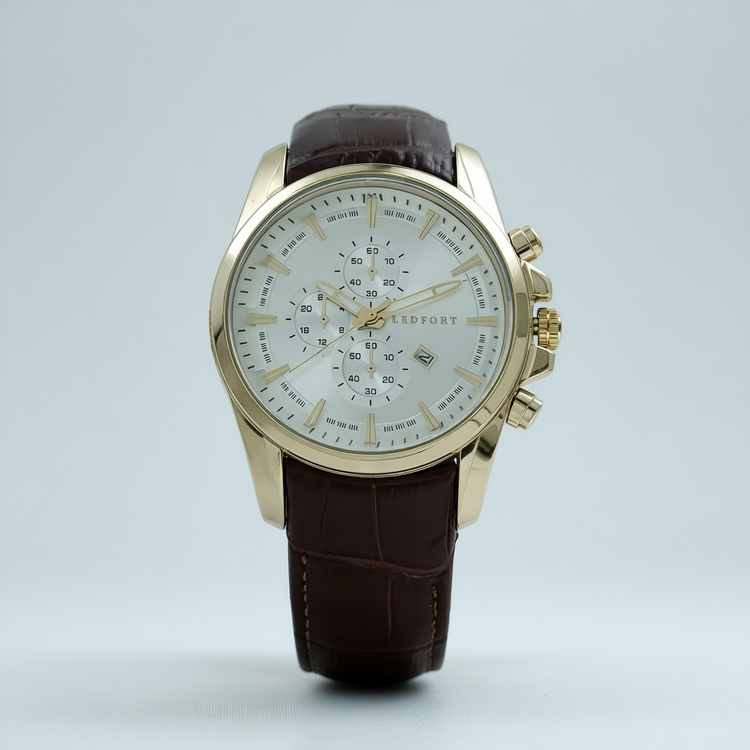 خرید ساعت اسپرت مردانه لدفورت موتور ژاپن تاریخ دار از rosetime.ir