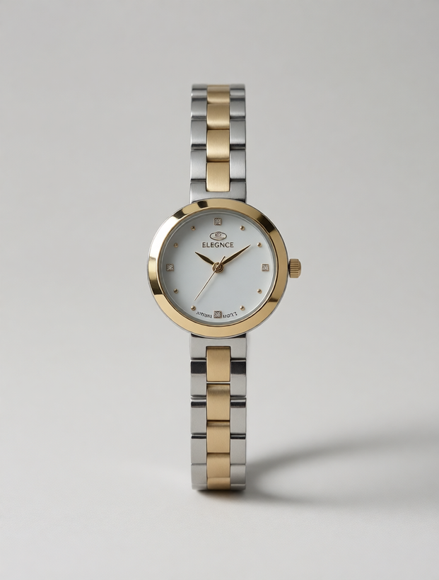 ساعت مچی زنانه الگانس با اندازه صفحه کوچک و وزن کم،مناسب استفاده روزانه